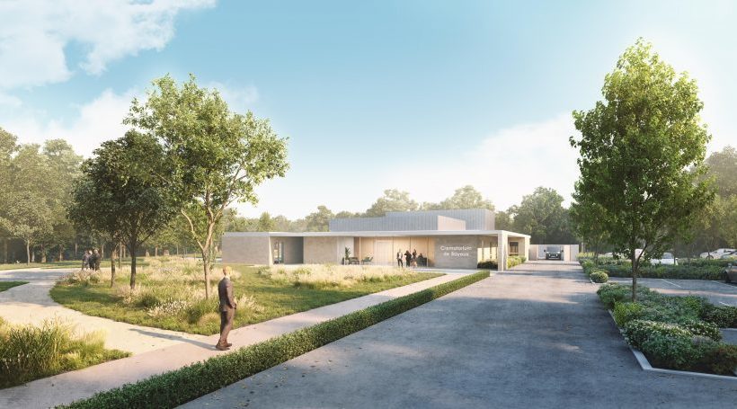 Bayeux. Le crématorium