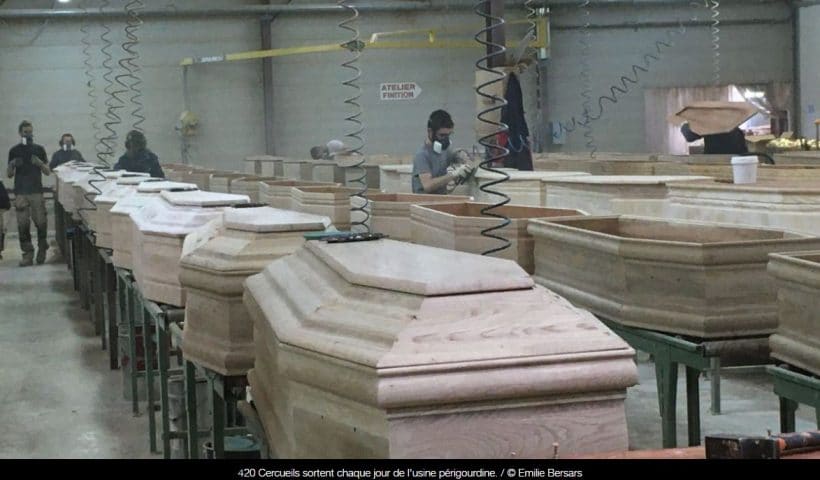 Production Cercueils COVID 19