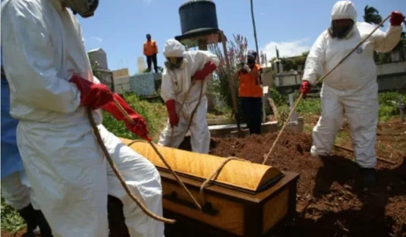 Covid Venezuela enterrement