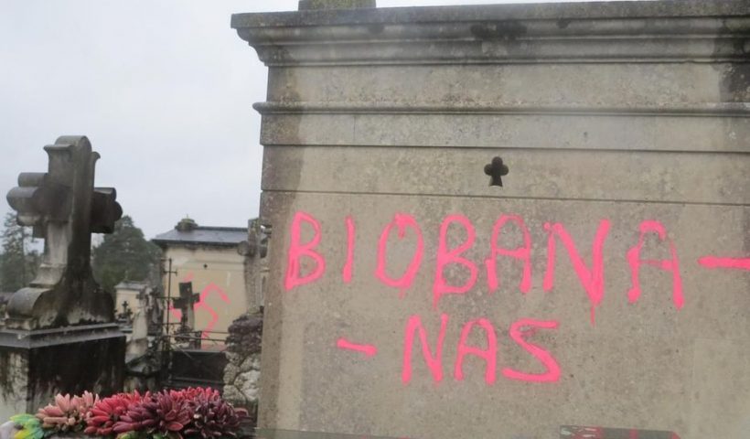 dégradation de sépultures
