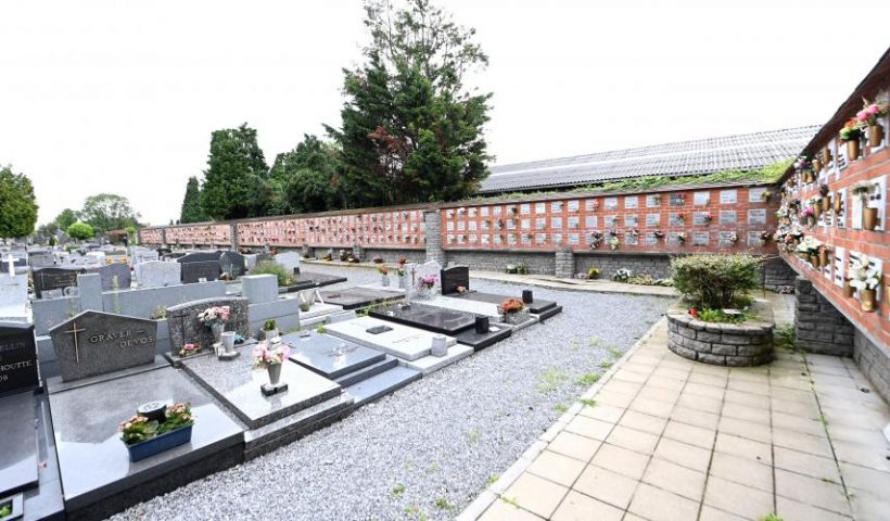 cimetière saturé Belgique