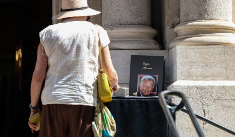 obsèques de Philippe Bouvard à Cannes